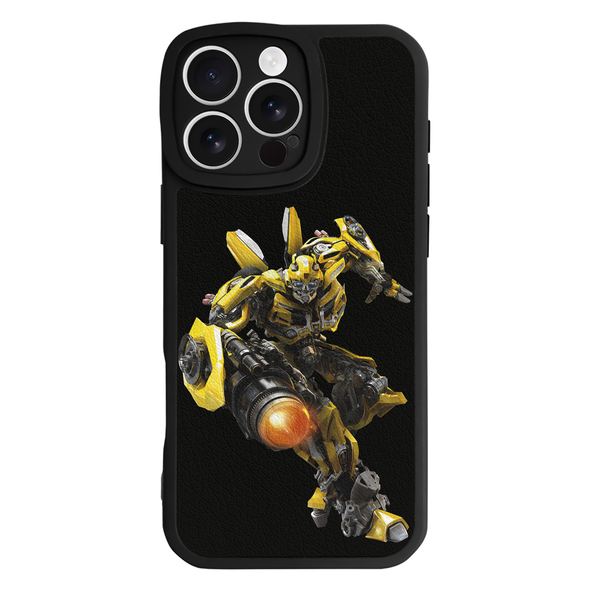 （画像用） Transformers トランスフォーマー 【iPhone 16シリーズ対応】シリコンスマホケース（レザー調） 材質：シリコン
